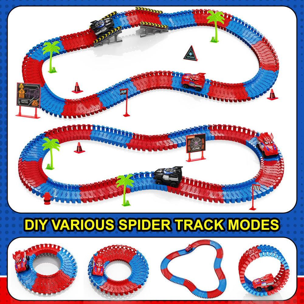 Ancitoy Unboxed set in action with kids racing the cars.