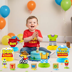 Andi Cppss Boy Story table decor creates memorable birthday moments