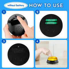 AndiluluBear buzzers make a holiday gift-ready classroom or family game set