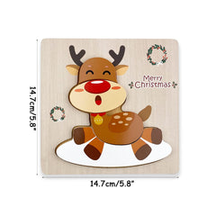 Anditoy Christmas Puzzles Set offers four styles for versatile holiday fun and family bonding.