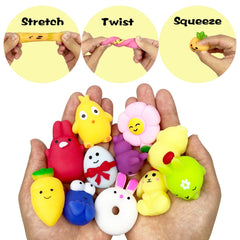 Anditoy Easter Mochi Squishy Chick — gentle squeeze toy for classroom rewards and crafts