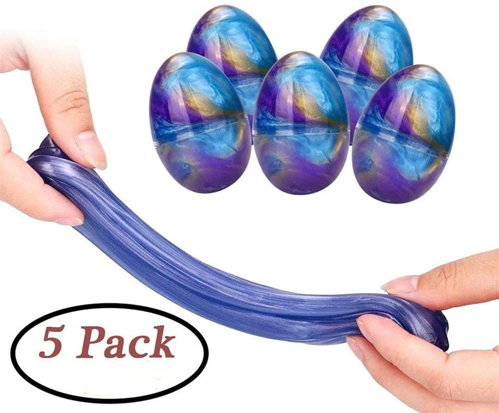 Anditoy slime eggs with soft, stretchable texture for fun crafting.