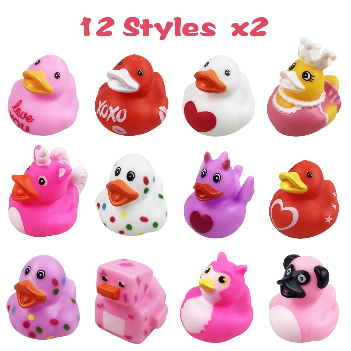 Anditoy Valentines rubber duck classroom prize encourages sharing and rewards