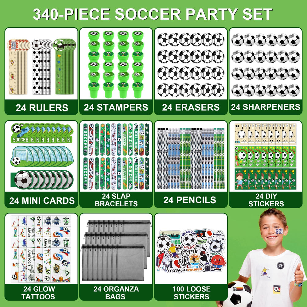 Aneco soccer pencils for classroom activities and party crafts with durable wood.