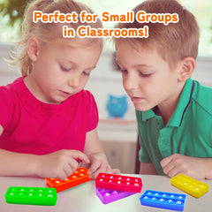 Anemeeoke Ten Frame Pop Board durable design, sturdy for little fingers' exploration.