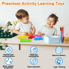 Anemeeoke Ten Frame Pop Board pocket-size, ideal for quick counting activities anywhere.