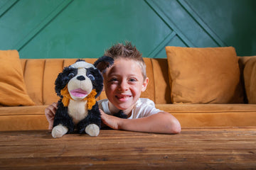 ANGEL STUDIOS Nugget plushie creates cozy nighttime companionship.