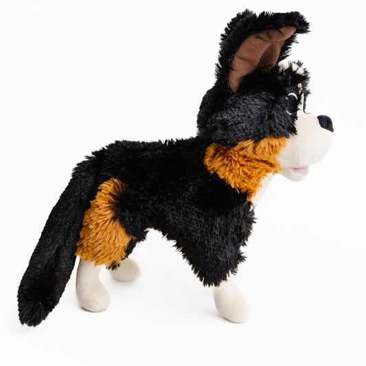 ANGEL STUDIOS Nugget plushie face embroidery boosts character charm.