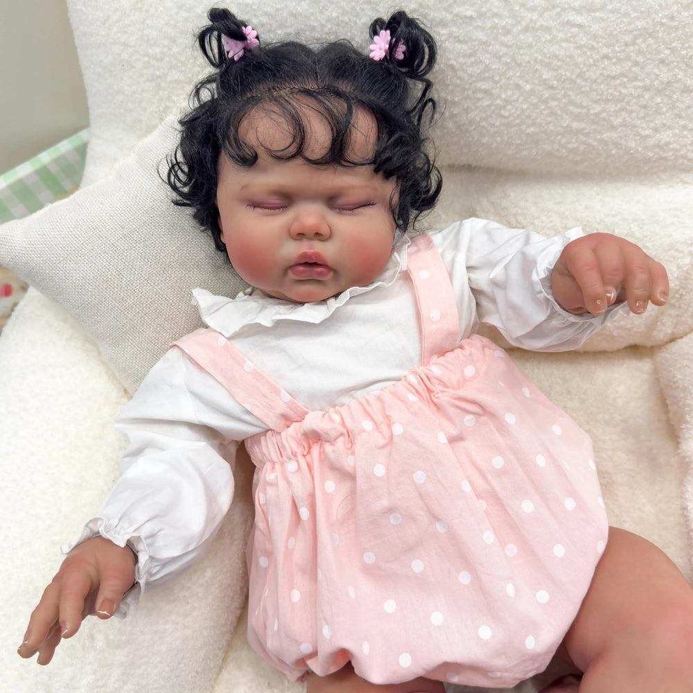 Angelbaby 24inch real-life doll face with lifelike detailing for immersive play