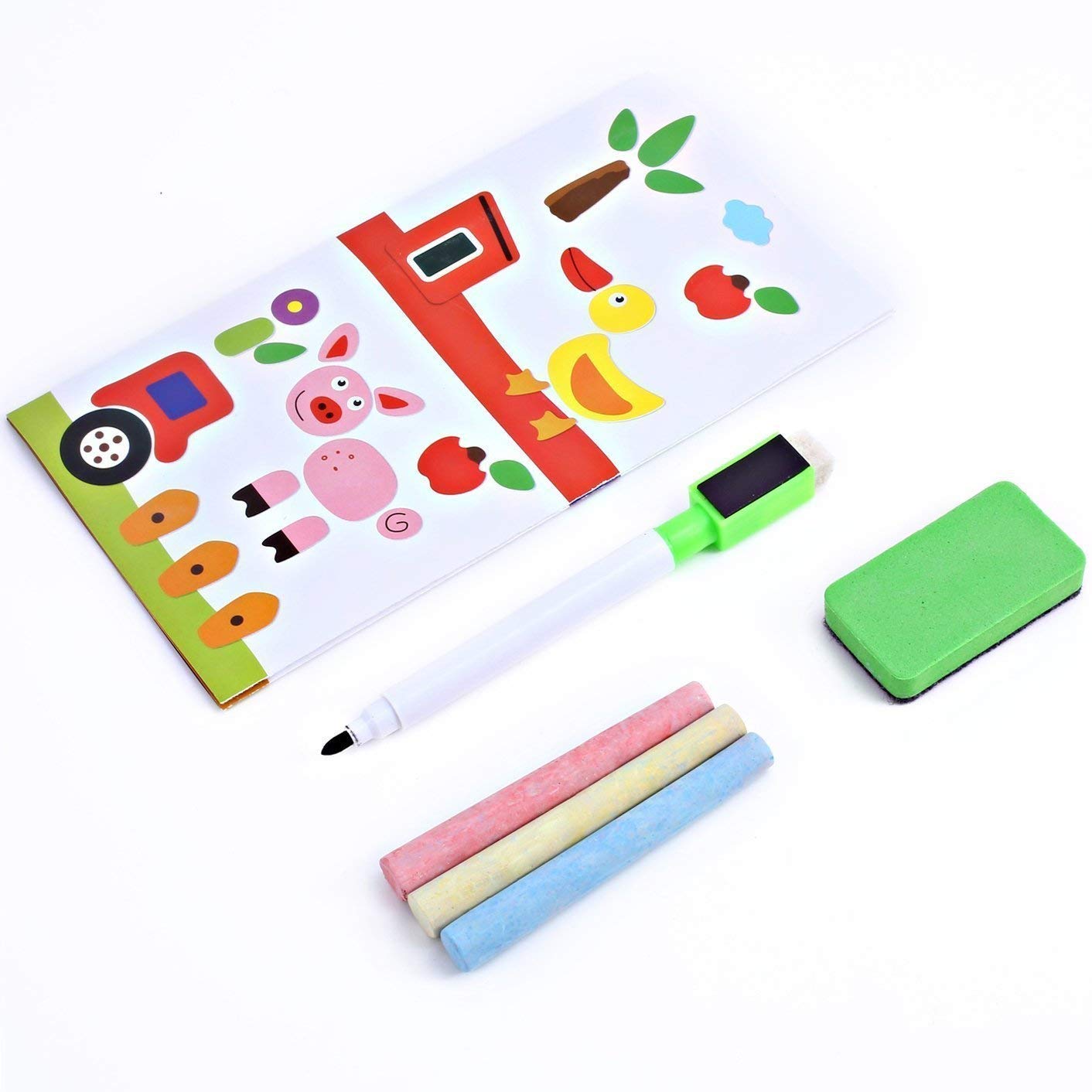 Angelo Home two-sided play promotes versatile learning on any table.