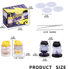 Angel's Wonderland shaking bobblehead dashboard decor for car or desk ambiance.
