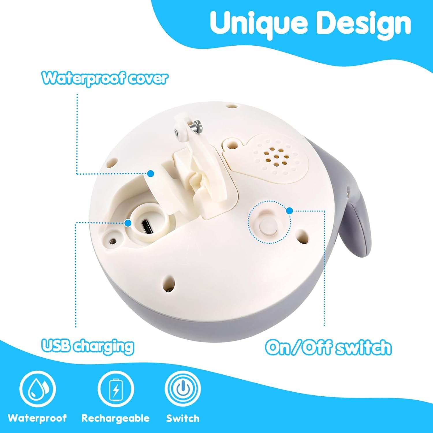ANGGIKO versatile toy for bathtub pool and beach play