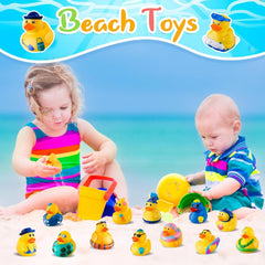 ANGGIKO summer beach theme ducks add festive flair to events.
