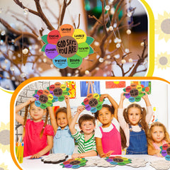 Anglechic wooden craft material is durable and colorfast for ongoing use.