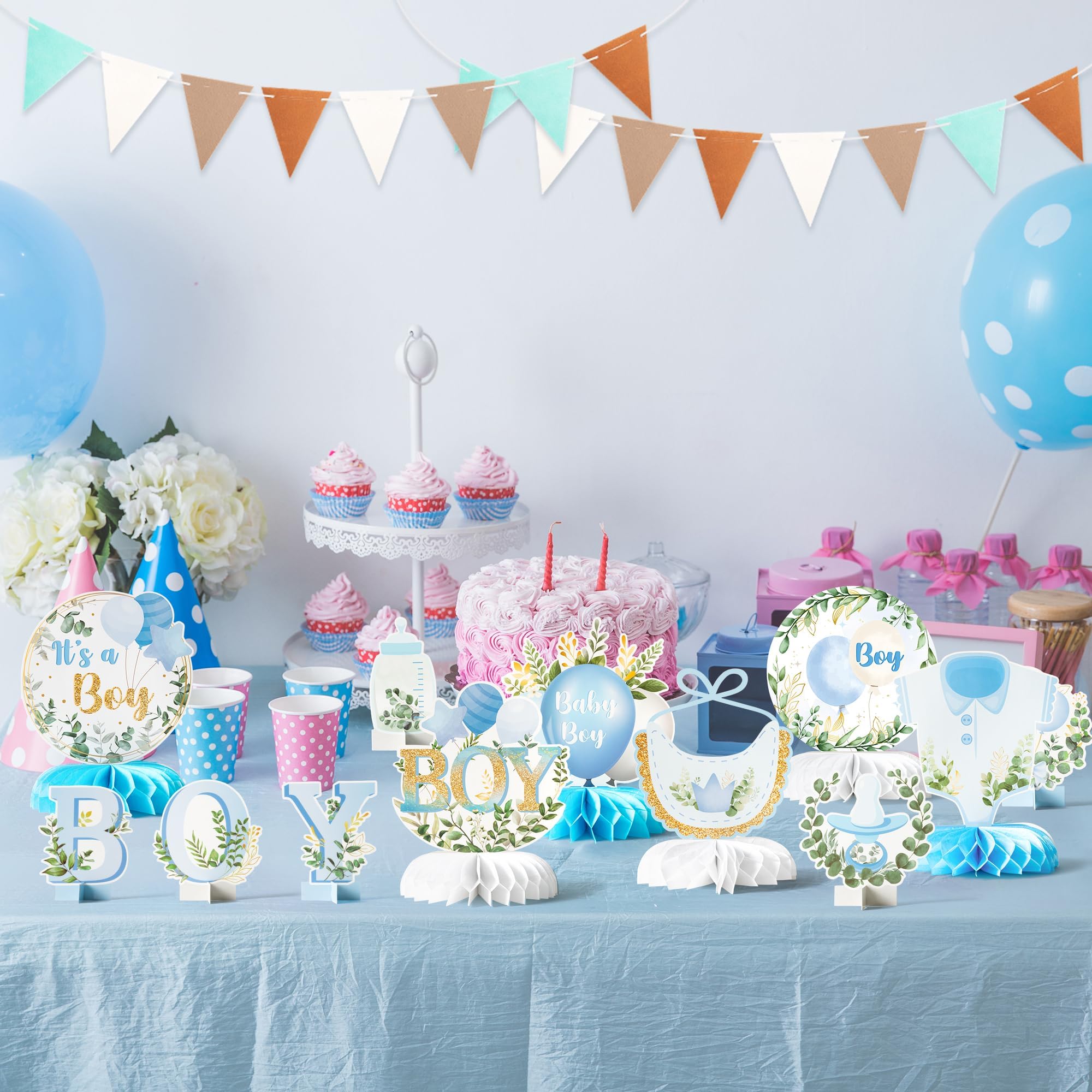 ANGOLIO versatile party accent suitable for baptism and first birthdays.