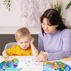 ANGOLIO classroom rewards set for kids uses colorful ocean scenes to reinforce attention.