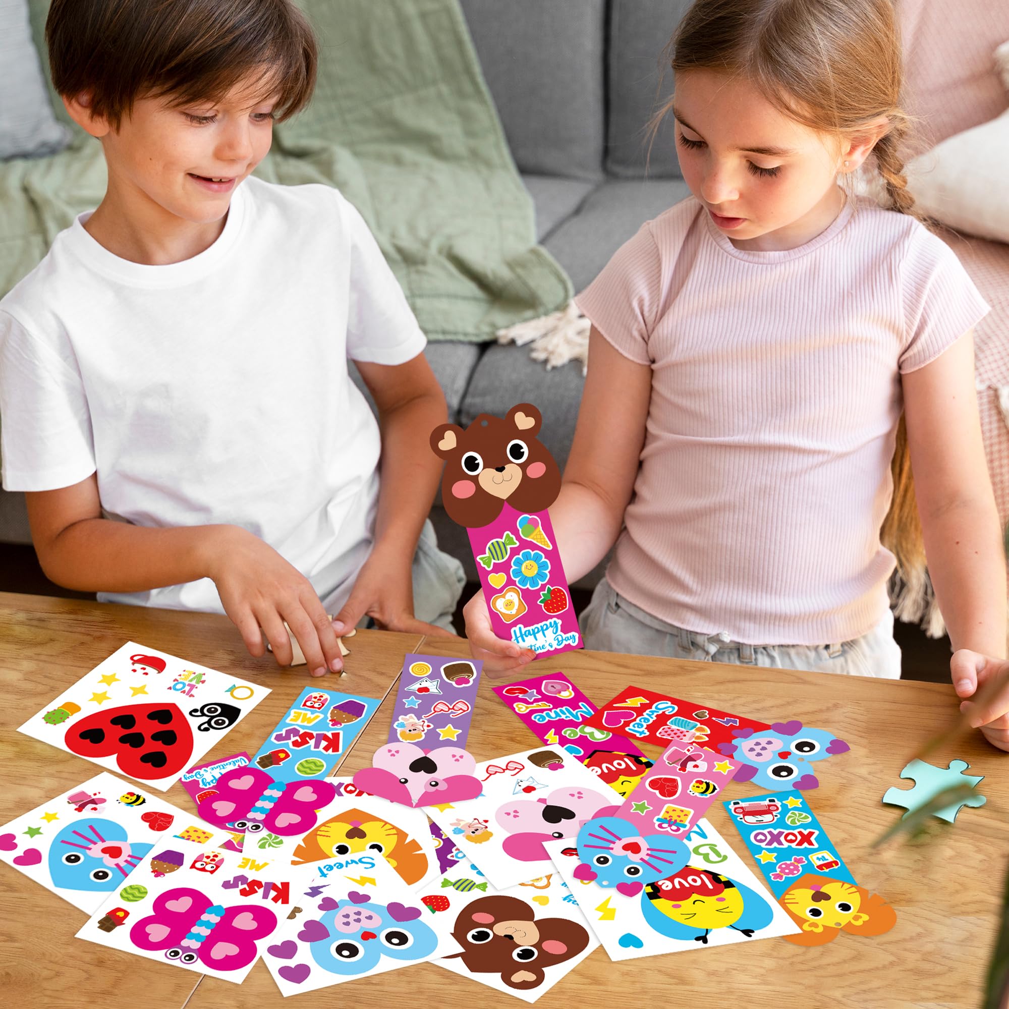 ANGOLIO pattern variety featuring eight animal shapes to inspire creativity.