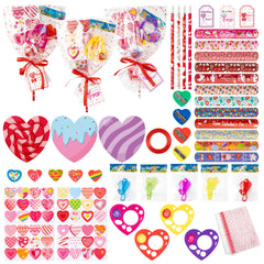 ANGOLIO Valentines giant lollipop stationery set in full packaging, ideal for classroom gift exchanges