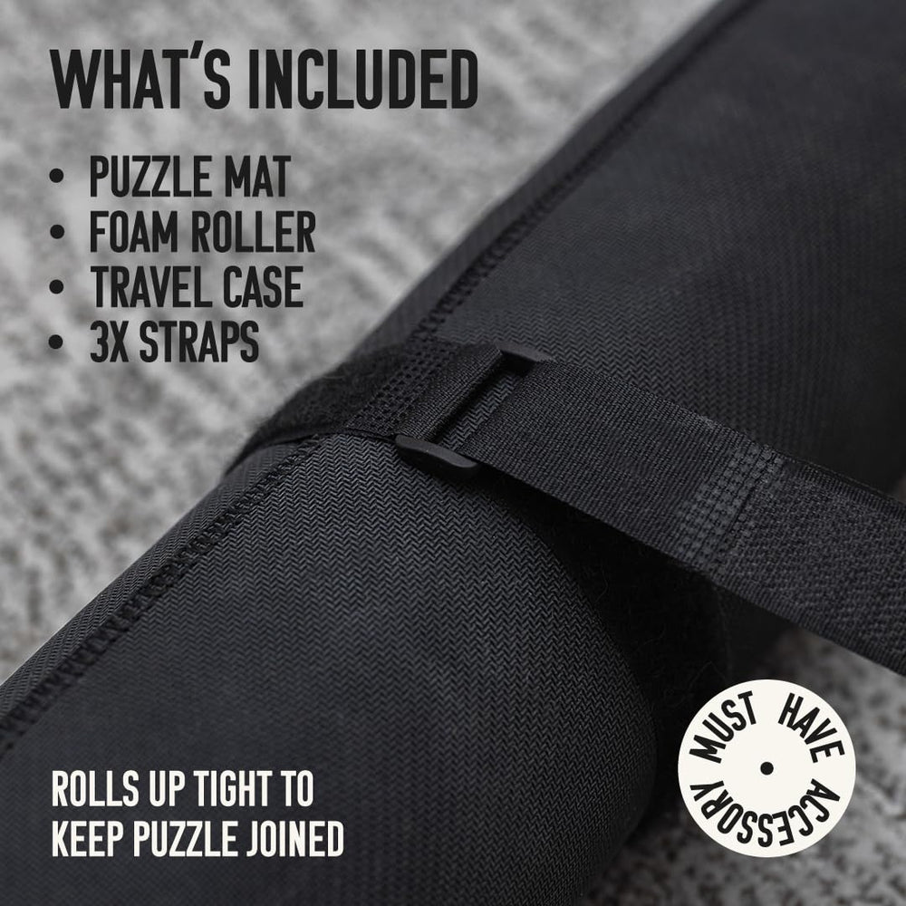 Angora Brands puzzle mat roll-up durable materials for long-lasting use.