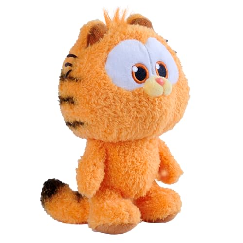 Animagic Baby Garfield plush face expression highlights authentic character for imaginative play