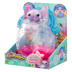 Animagic Let’s Glo Axolotl Bubble Reef glowing habitat for imaginative play.