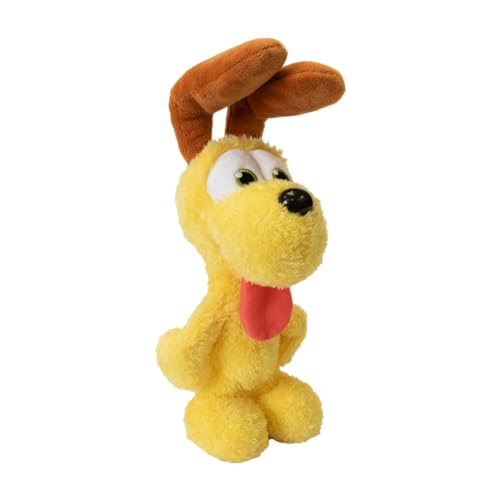 Animagic Odie plush with faithful facial expression for imaginative play.