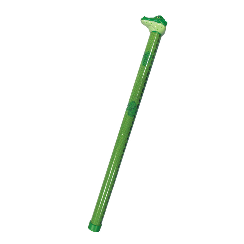 Animal Groan Tubes alligator groan tube for sensory play and exploration.