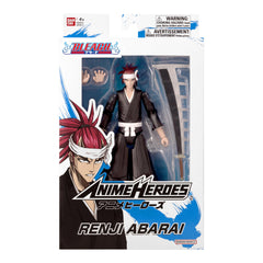 ANIME HEROES Bleach Renji figure supports a growing collection and display.