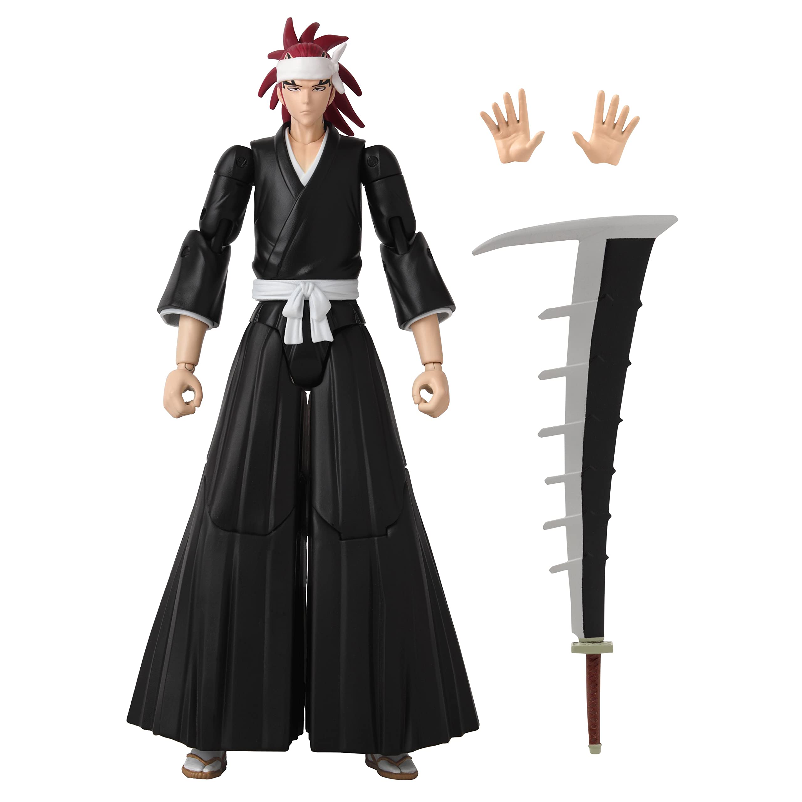 ANIME HEROES Bleach Renji manga-inspired packaging elevates unboxing appeal.