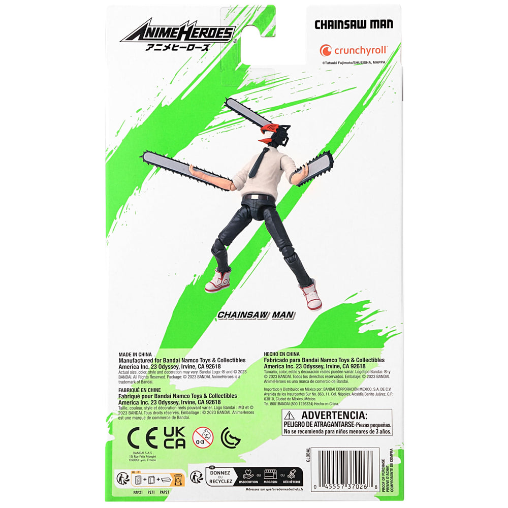 ANIME HEROES Chainsaw Man display ideas for dioramas and shelves