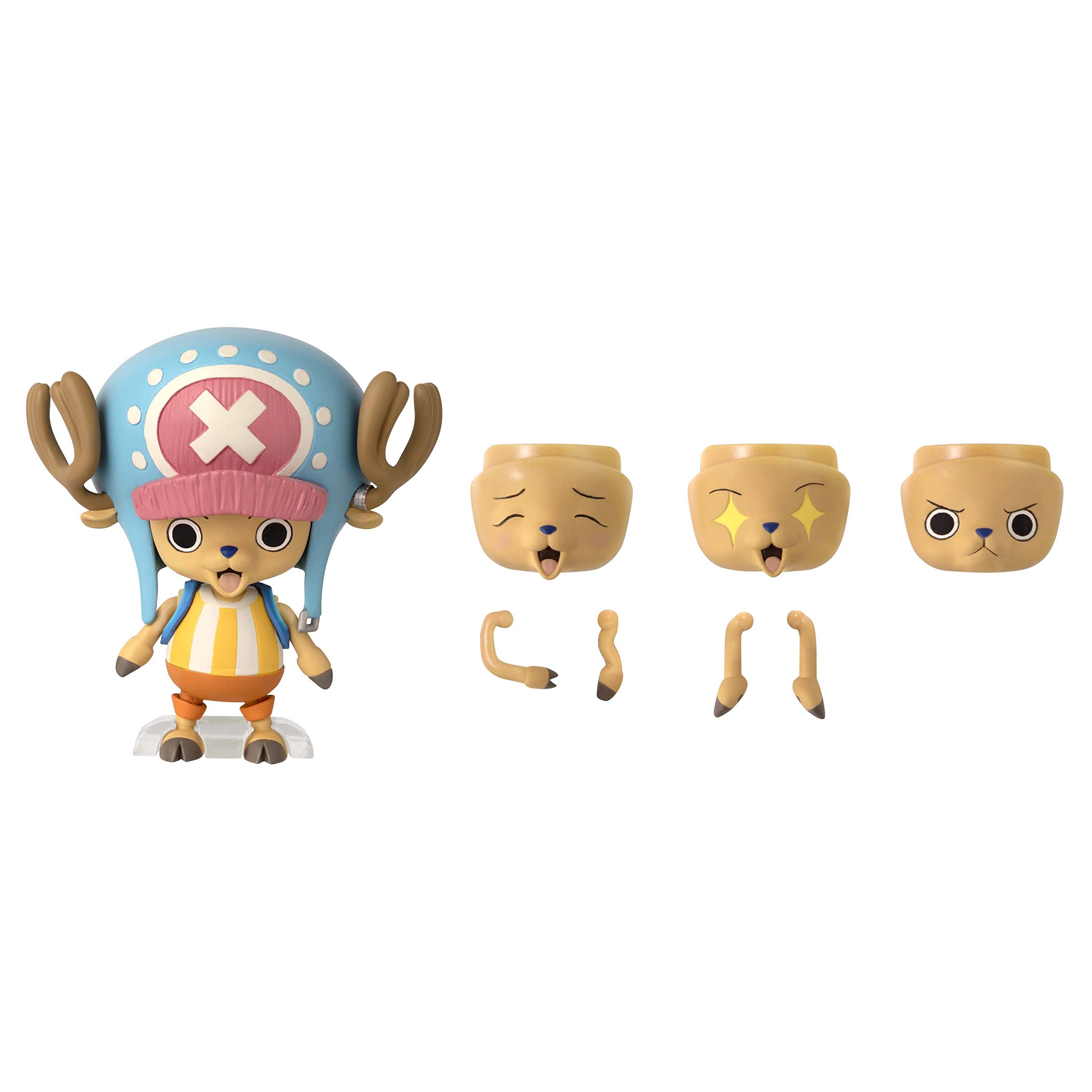 ANIME HEROES Chopper interchangeable faces showing different expressions