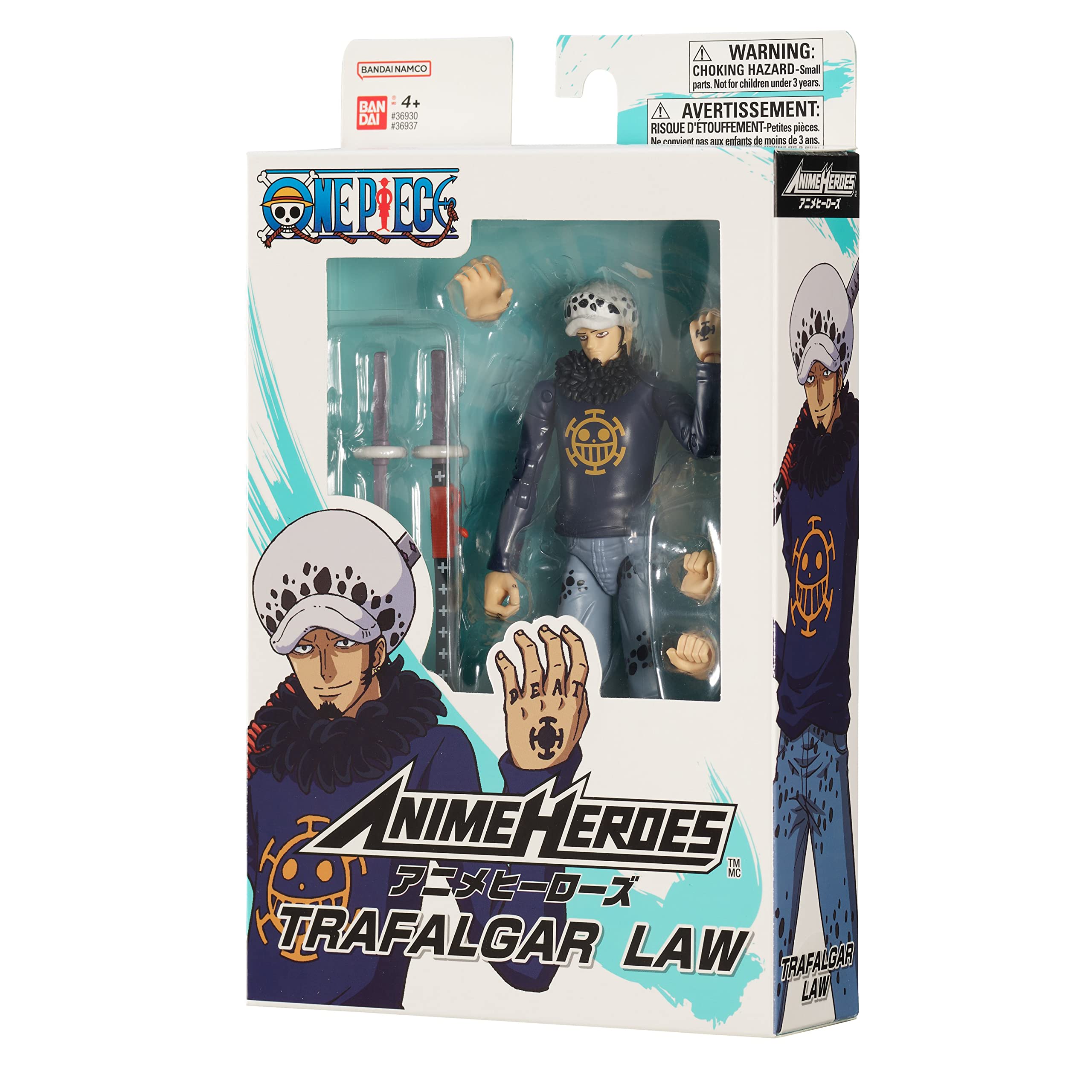 ANIME HEROES precision paint and deco reflect character likeness.