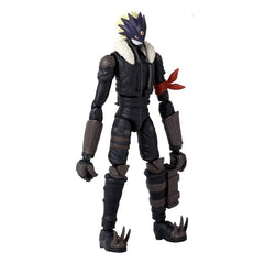 ANIME HEROES Digimon Beelzemon figure close-up highlighting detailed sculpt for collectors