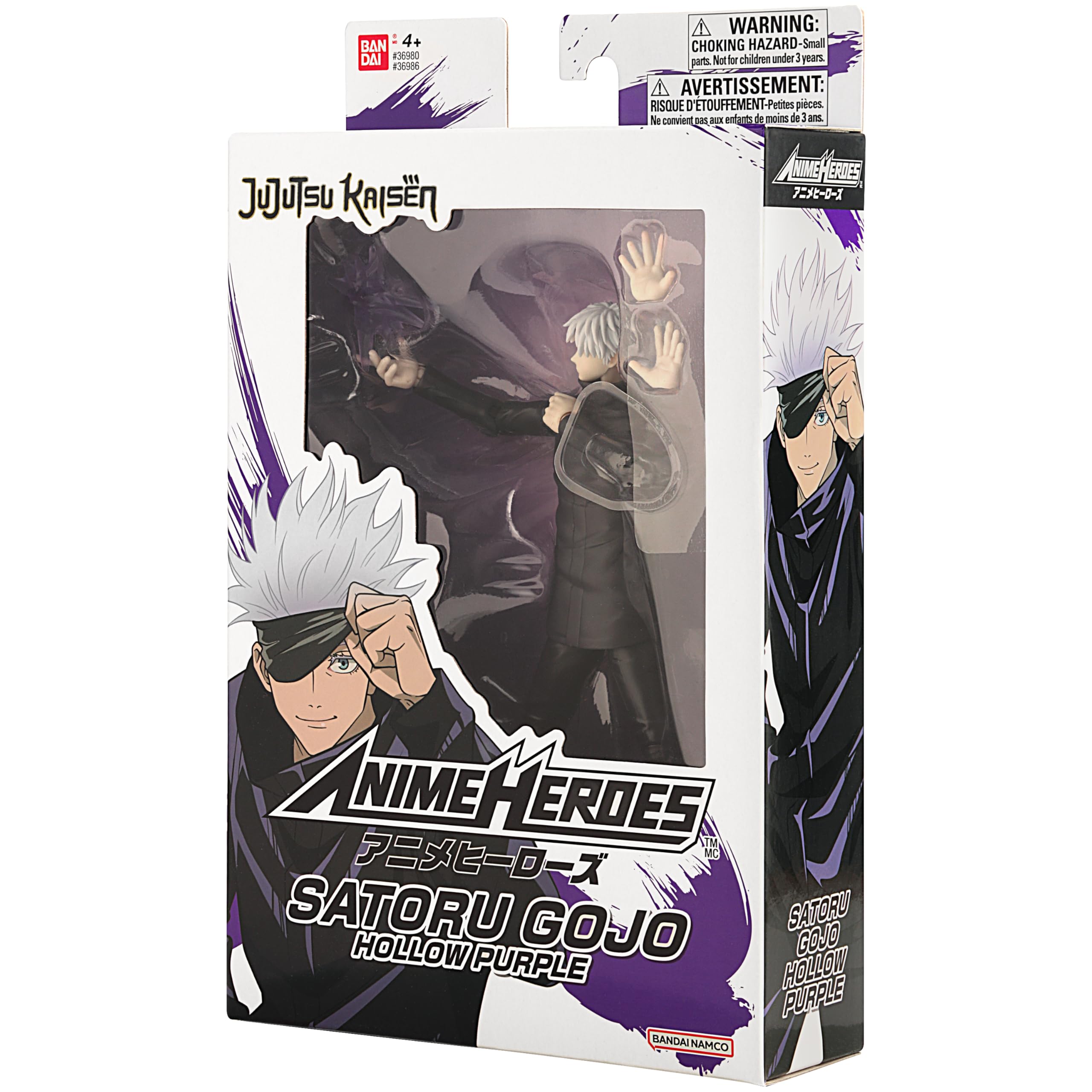 ANIME HEROES Gojo Satoru Hollow Purple head sculpt detail
