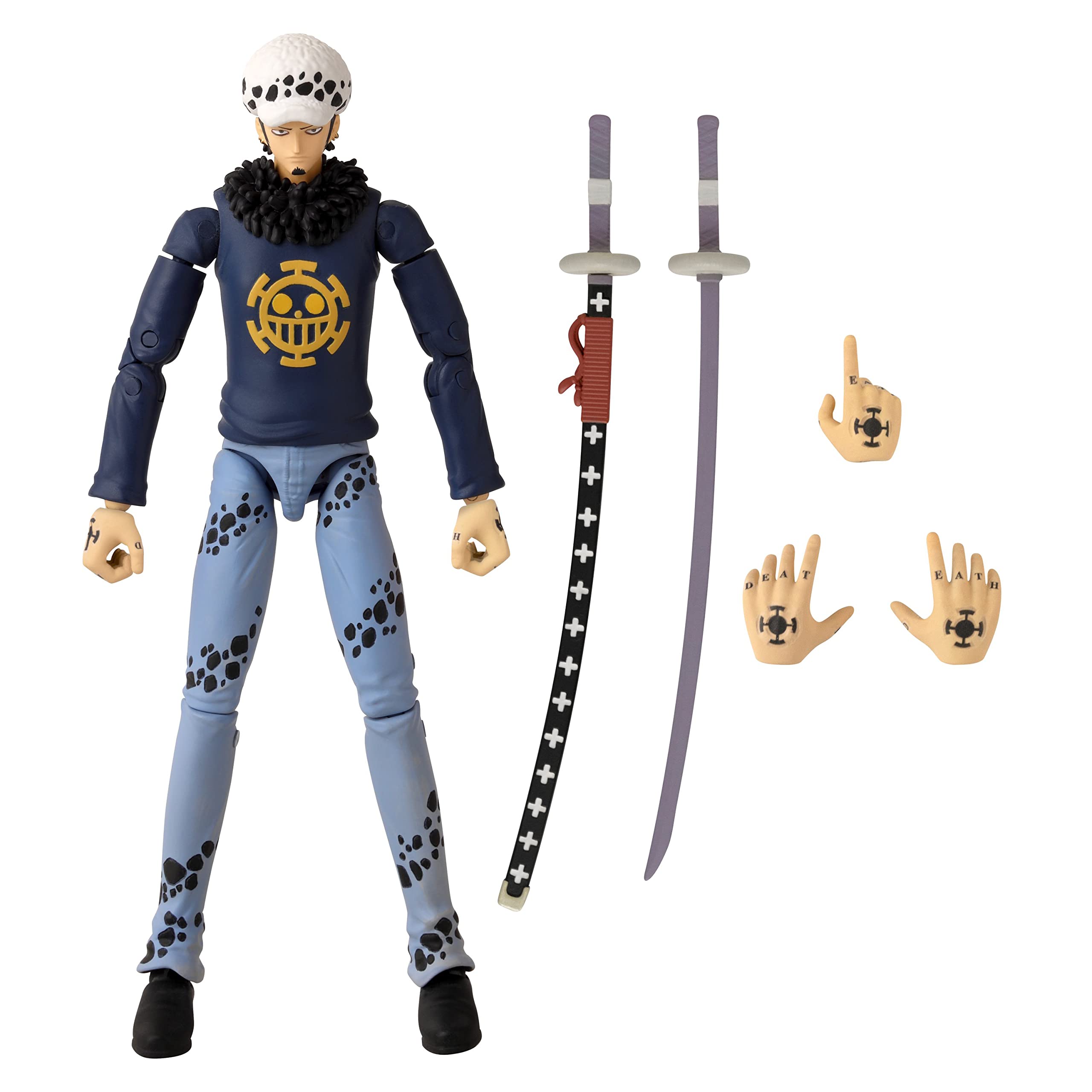 ANIME HEROES Heart Pirates packaging detail enhances premium presentation.