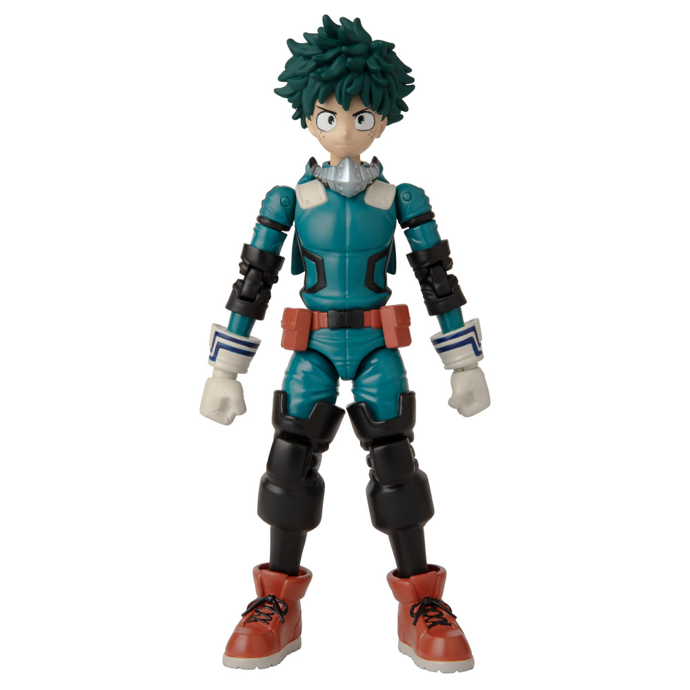 ANIME HEROES Izuku Midoriya dynamic pose showcases poseability for dramatic scenes