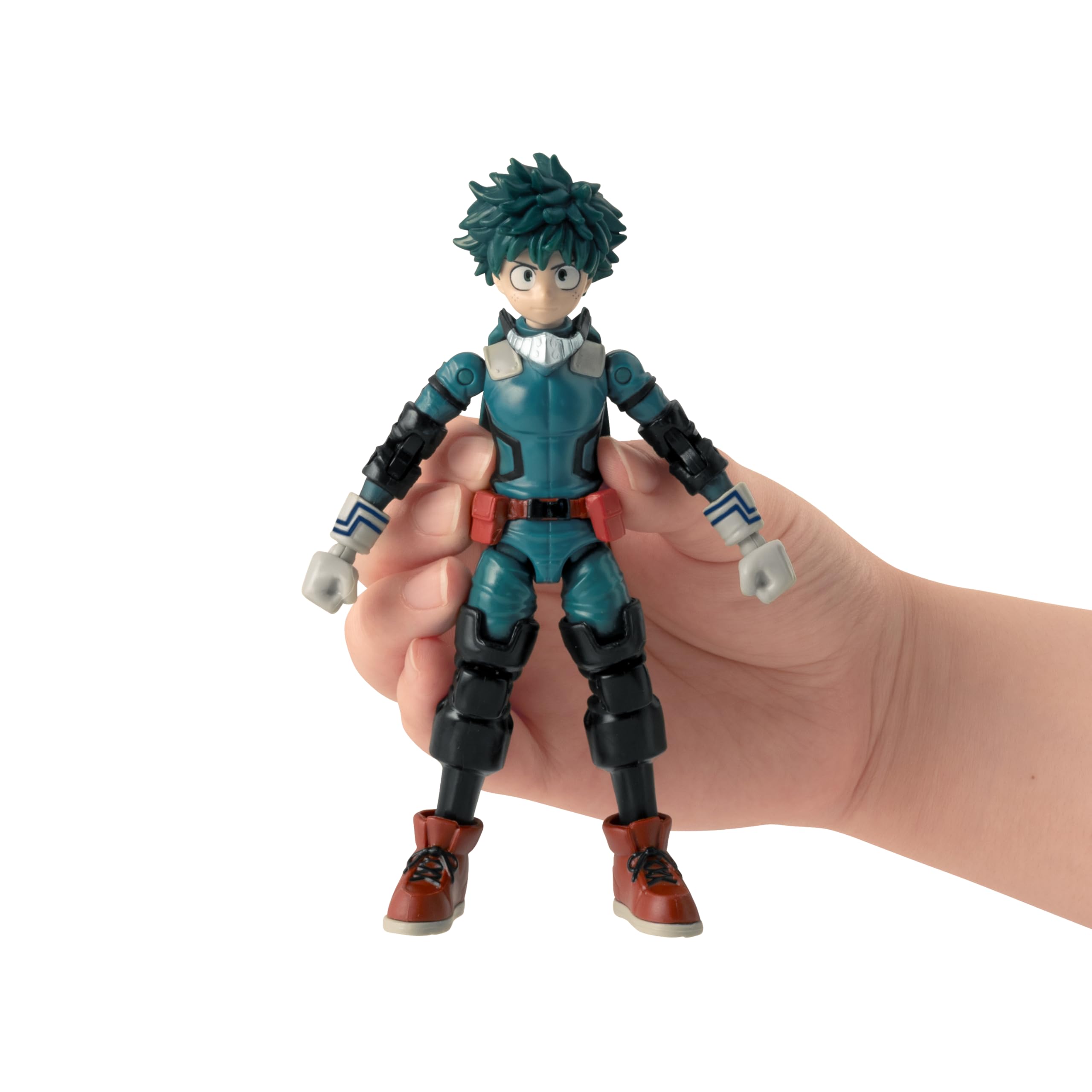 ANIME HEROES Izuku Midoriya green costume detail stands out in photos
