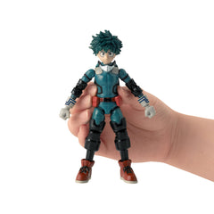 ANIME HEROES Izuku Midoriya green costume detail stands out in photos