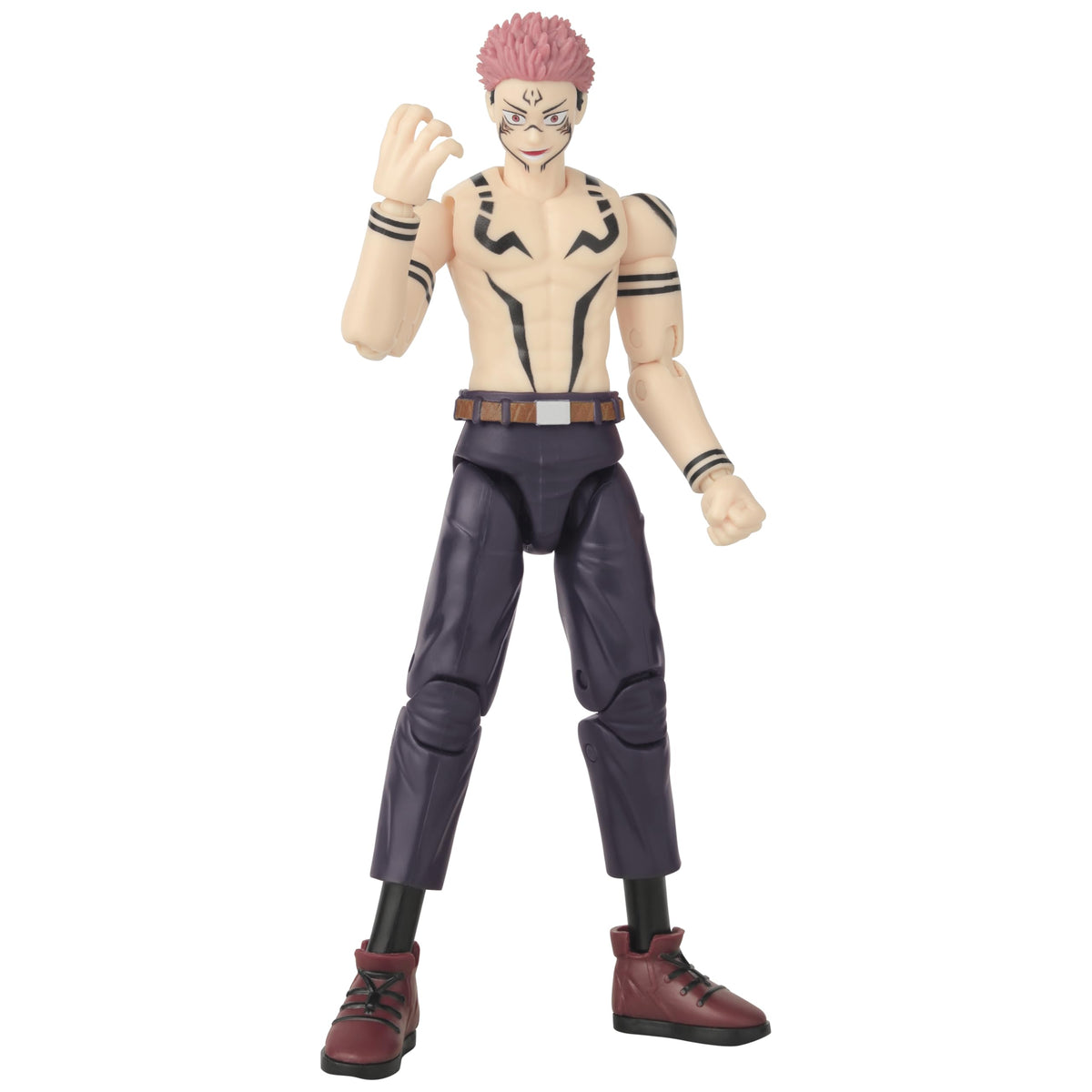 Anime Heroes Sukuna uniform figure front view shows detailed paintwork for display.