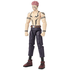 Anime Heroes Sukuna uniform figure action pose suggests dynamic storytelling.