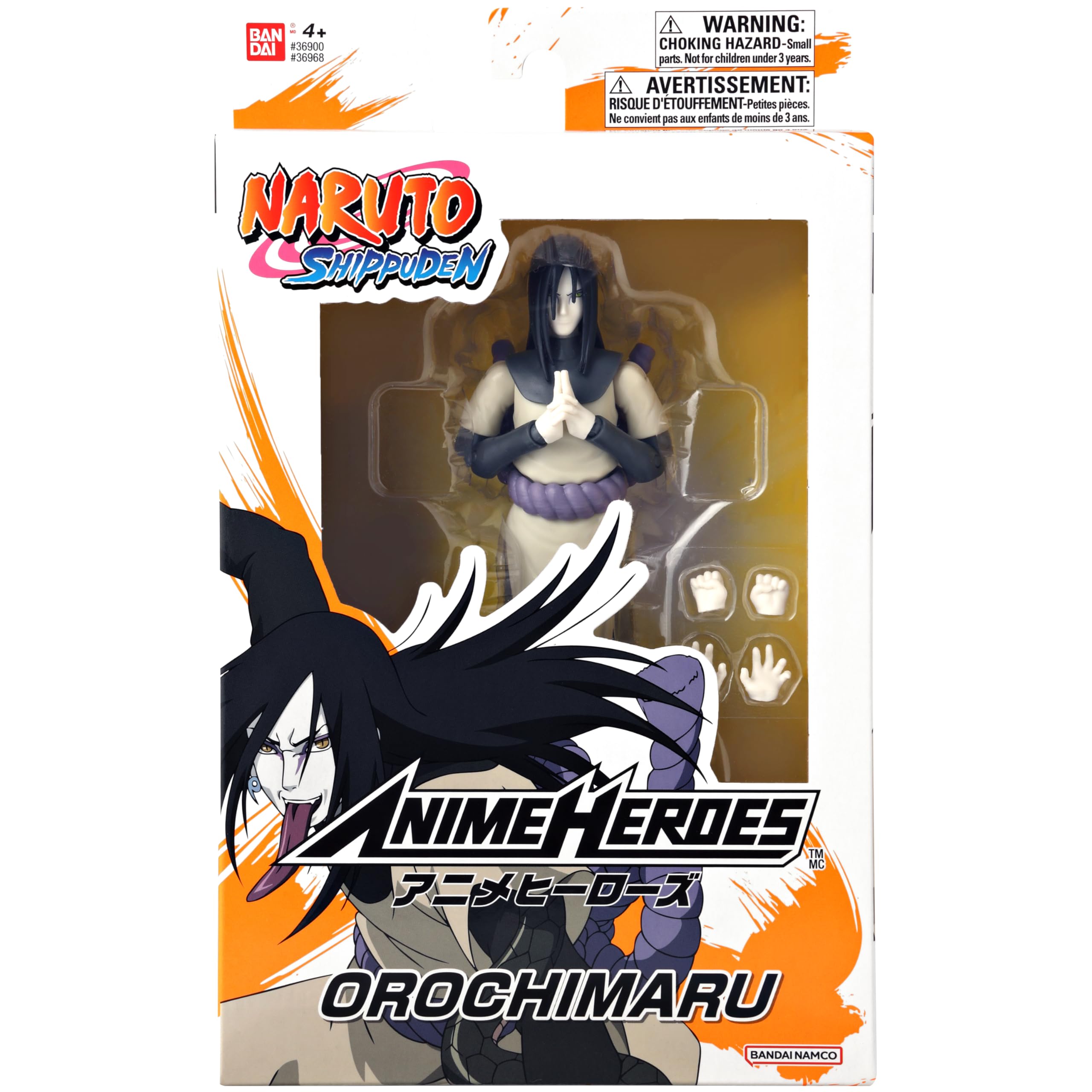 ANIME HEROES manga-inspired packaging highlights iconic artwork on the front