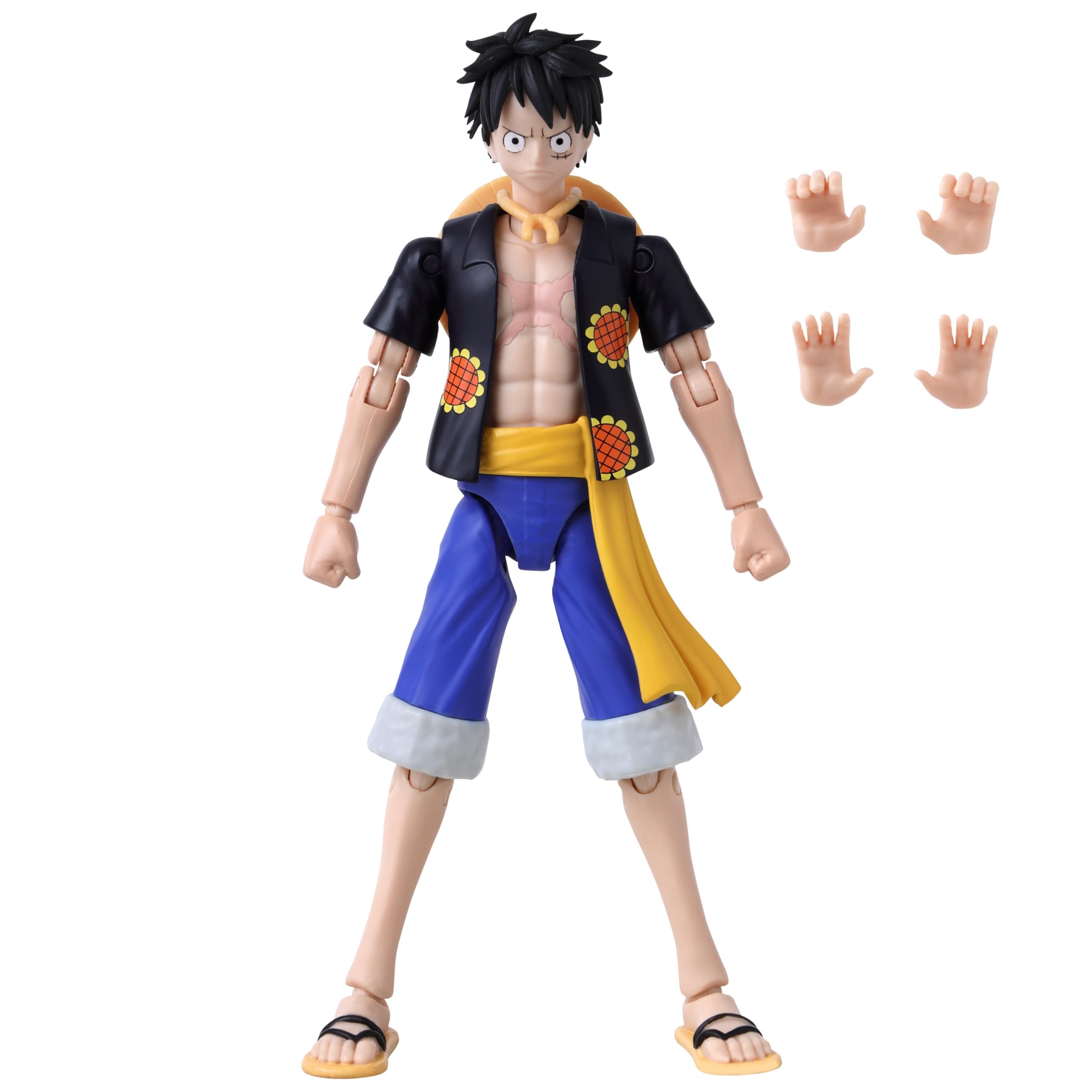ANIME HEROES manga-inspired packaging for One Piece characters