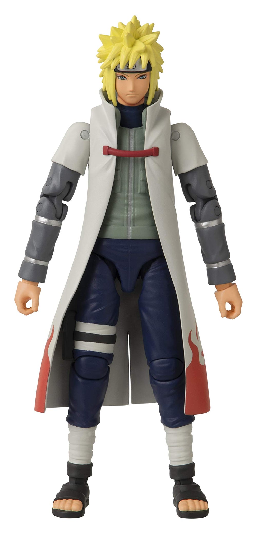 ANIME HEROES Minato Namikaze front view action figure ideal for display.