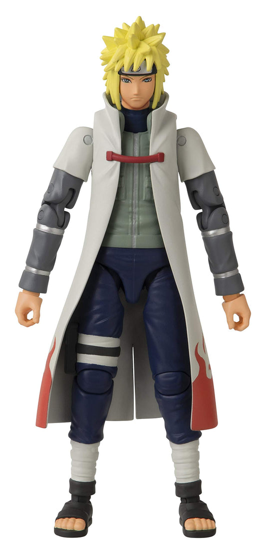 ANIME HEROES Minato Namikaze front view action figure ideal for display.