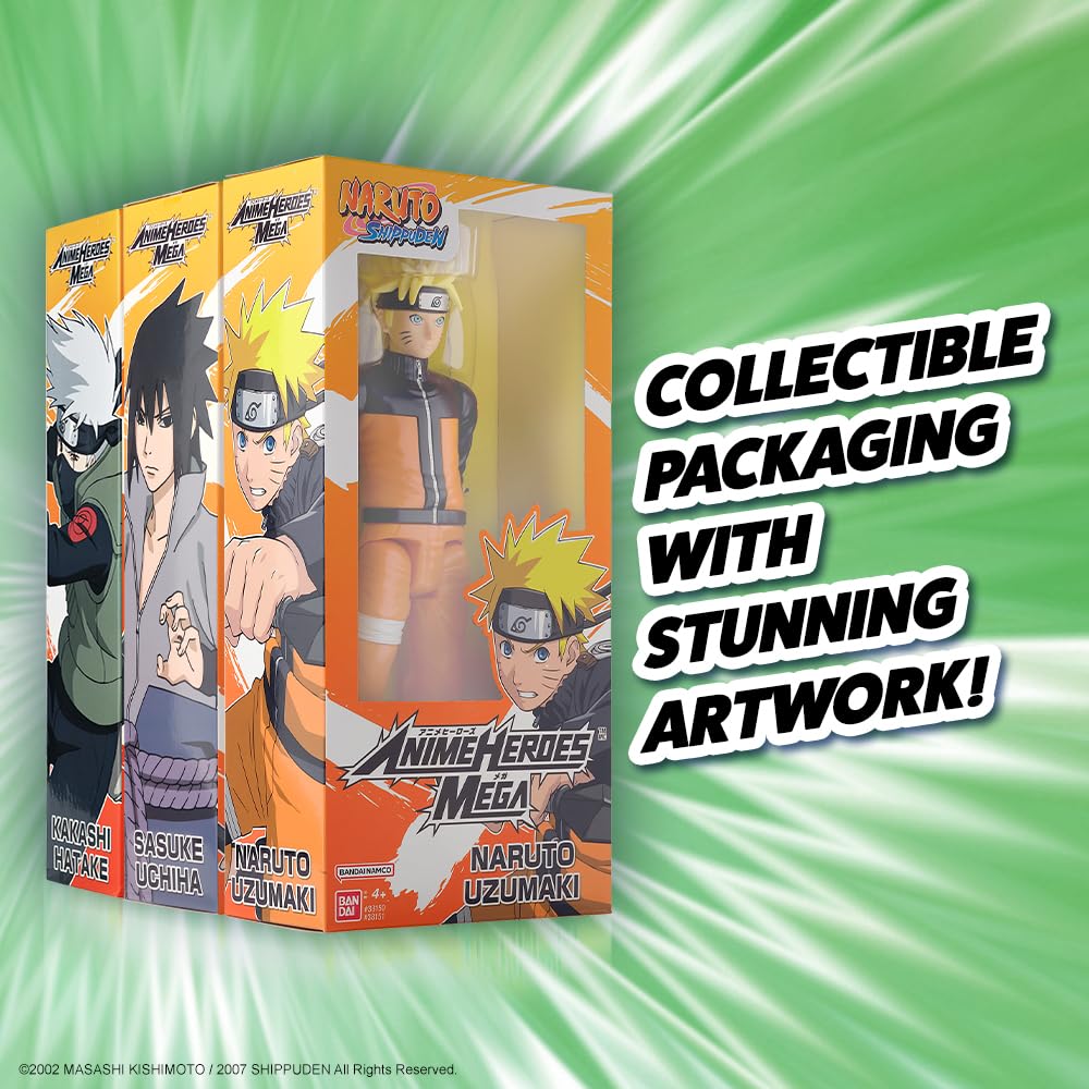 ANIME HEROES Kakashi appeals to kids and adult collectors