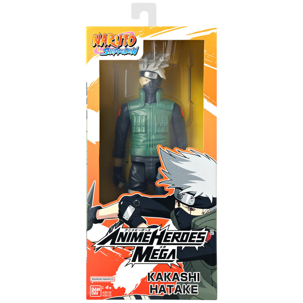 Anime Heroes packaging design for Naruto Kakashi collectible figure
