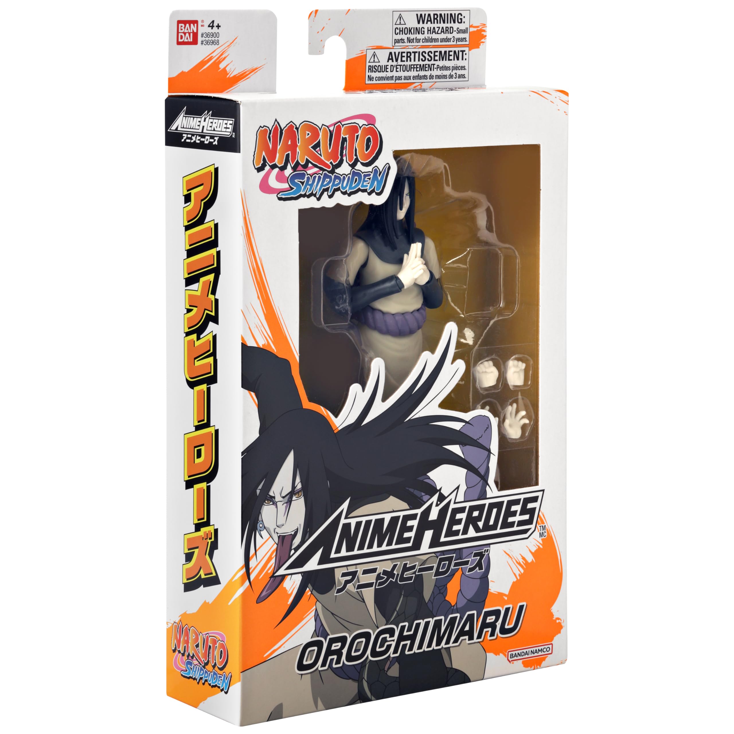 ANIME HEROES Orochimaru action figure with 20+ points of articulation