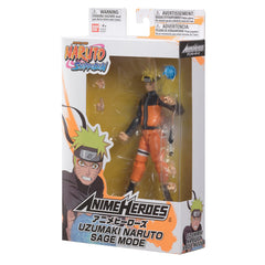 ANIME HEROES Naruto Sage Mode battle pose for imaginative play