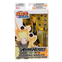 Anime Heroes Naruto Sage Six Paths articulation details on chest and cloak