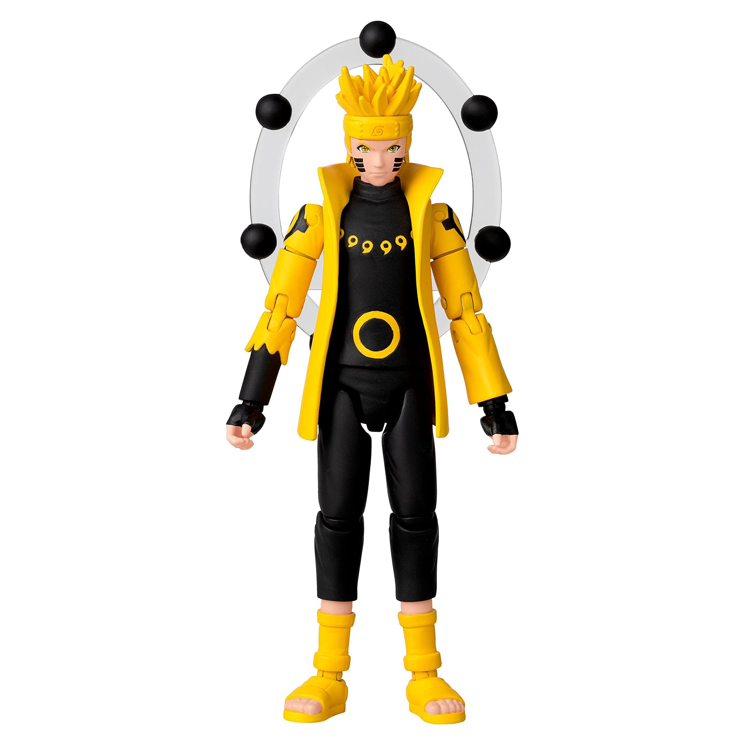 Anime Heroes Naruto Sage Six Paths gear hands set highlights versatility for action scenes